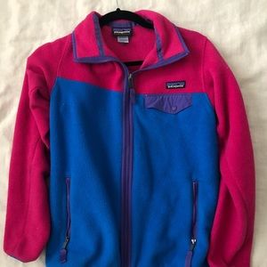 Retro Synchilla Fleece Zip Up Jacket